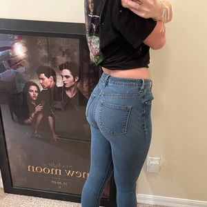 HIGH RISE BOOTY LIFTING PACSUN (bull head) JEANS